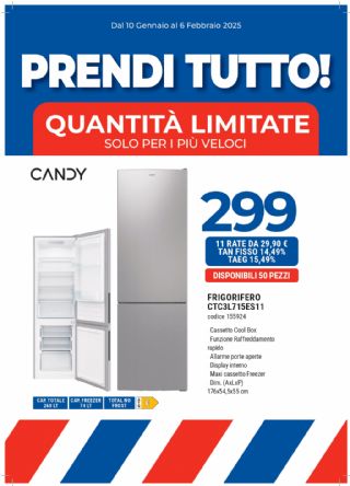 FRIGO CANDY CTC3L715ES11